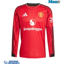Manchester United Replica Home Shirt 2025-26 Long Sleeve